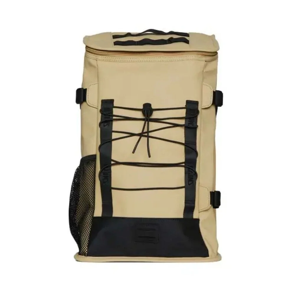 RAINS Trail Mountaineer Backpack Travel Bag in Sand Unisex Men Women Waterproof